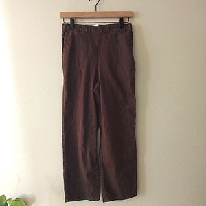 Warm brown baggy pants